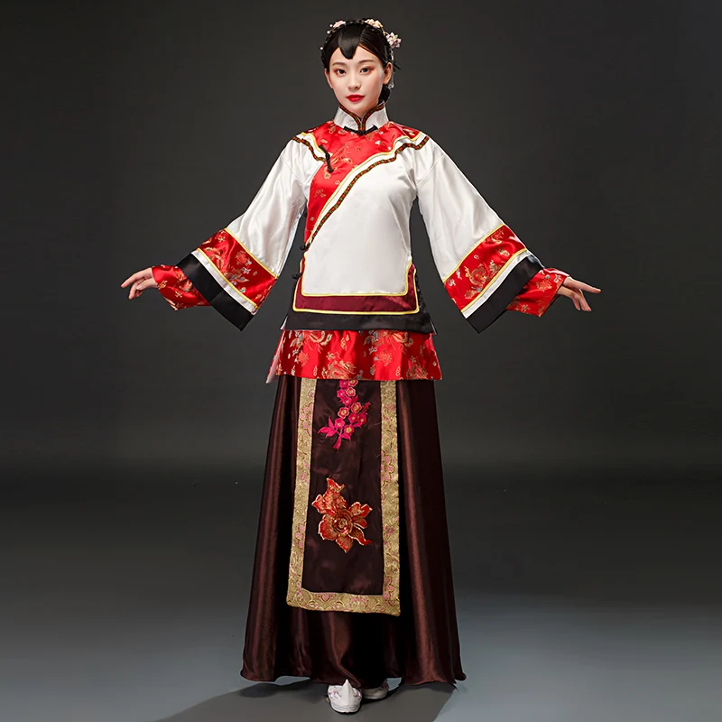 Косплей hanfu Женские китайские noblewoman Принцесса Королева представление Xiuhe костюмы