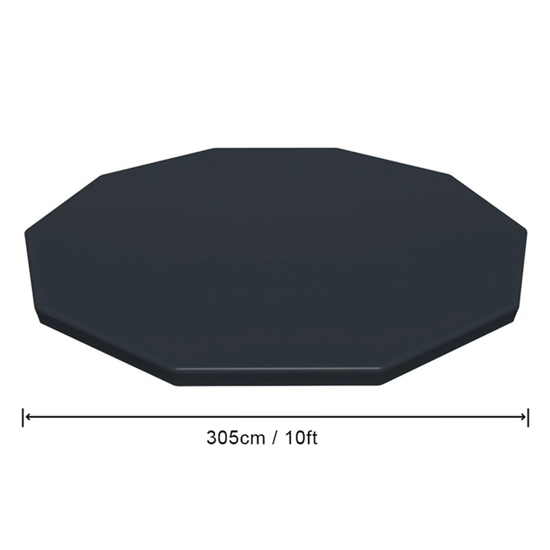 Чехол для бассейна 10 футов 305 см Круглый кронштейн из ПВХ чехол пылезащитный