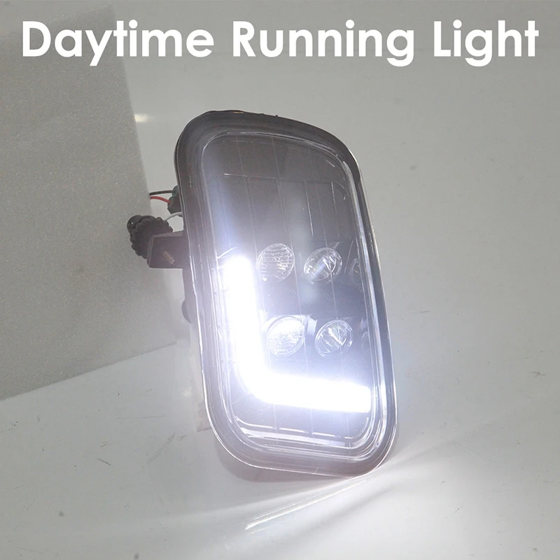 

LED Fog Light with Daytime Running Light for Dodge Ram 2009-2012 1500, 2010-2017 2500/3500 Driving Fog Lamps Assembly