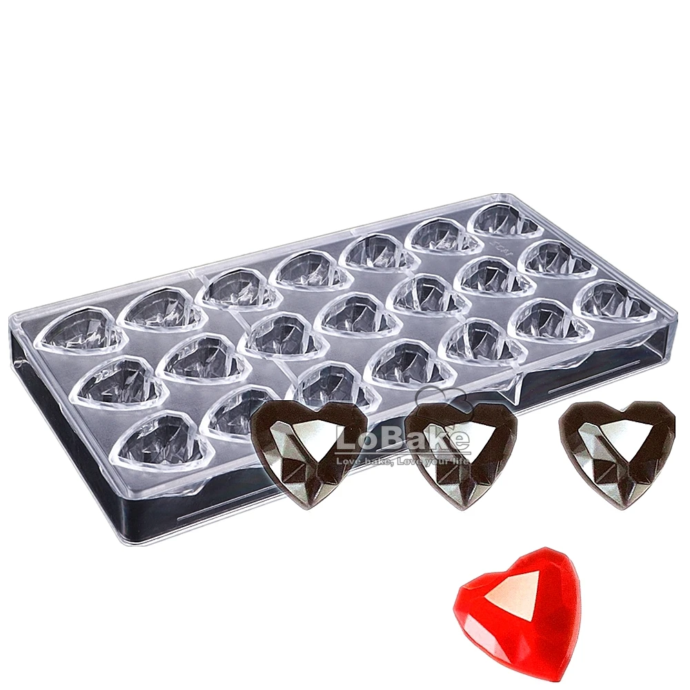 21 хороший день Святого Валентина Алмазное сердце твердый Поликарбонат