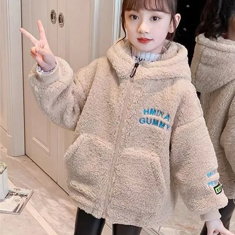 

Girls Baby's Kids Coat Jacket Outwear 2022 Graceful Thicken Spring Autumn Cotton Teenagers Tracksuits High Quality Overcoat Chil