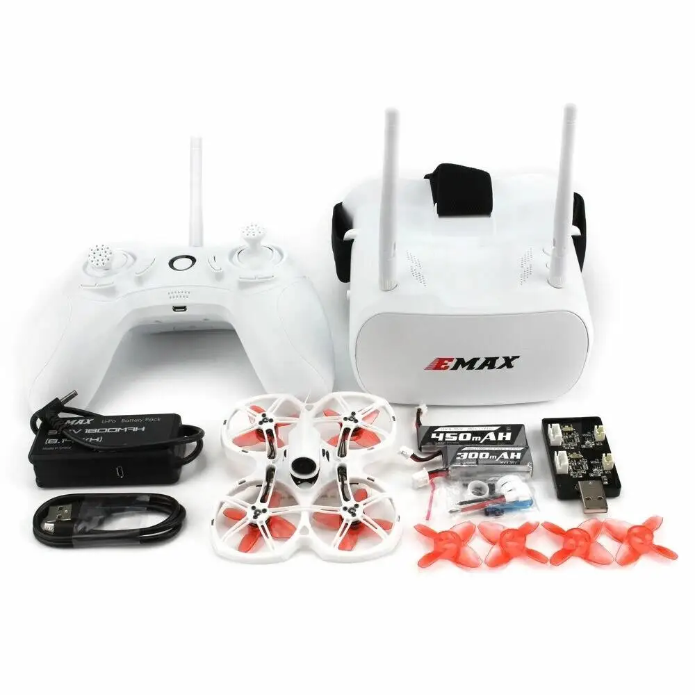 GloryStar EMAX Tinyhawk II 75 мм 1 2S Whoop FPV гоночный Дрон RTF FrSky D8 Runcam Nano2 Cam 25/100/200 мВт VTX 5A blheli _ S