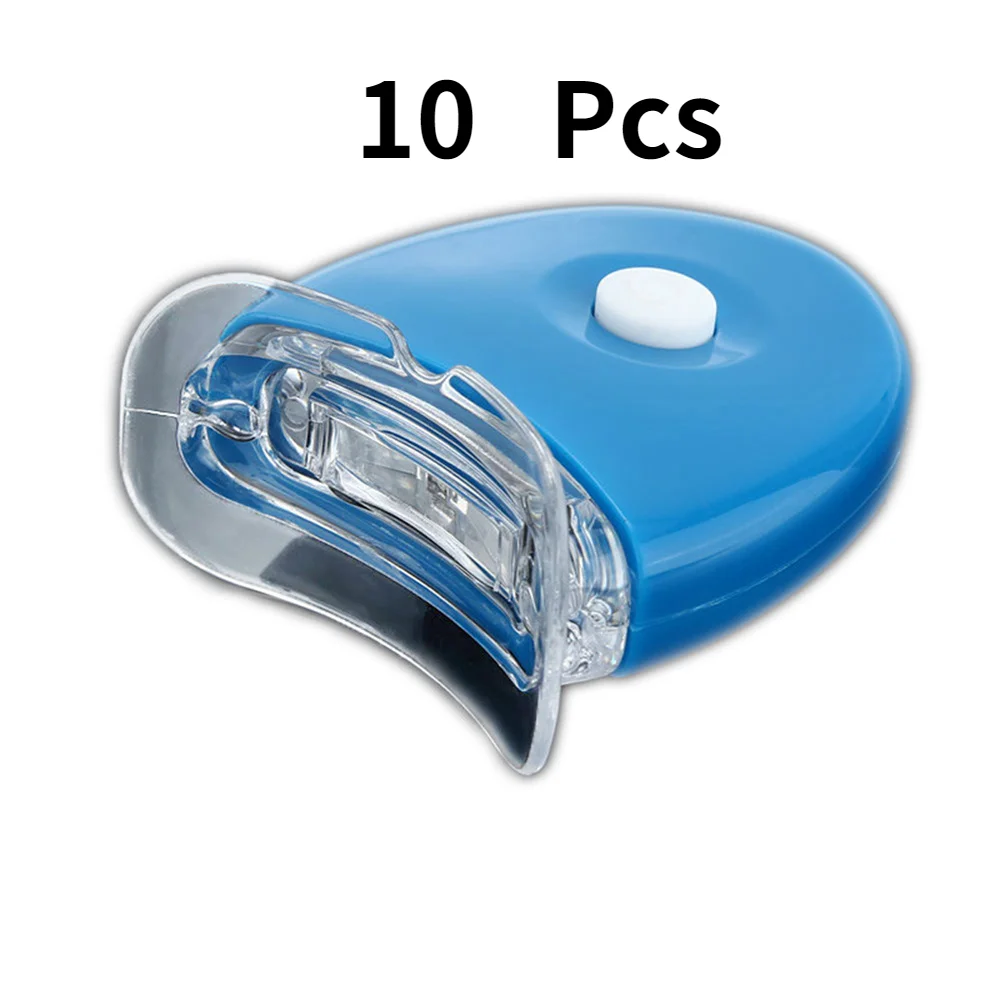 Dental Teeth Whitening Bleaching Laser Built-in 5 LEDs Lights Accelerator Light Mini LED Lamp 10Pcs | Красота и здоровье