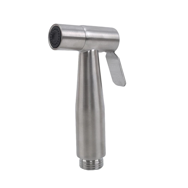 

Stainless Steel Bidet Faucets Hand-held Booster Spray Gun for Toilet Bathroom Self-Cleaning Bidet Sprayer Shower Bathroom Spray