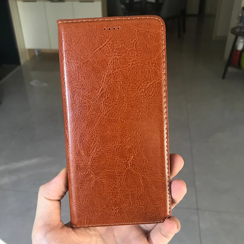 Магнитный 360 натуральная кожа кожаный чехол противоударный Флип Бумажник Книга