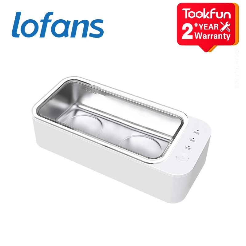 Новинка ультразвуковой очиститель Lofans двухъядерный вибратор очистка