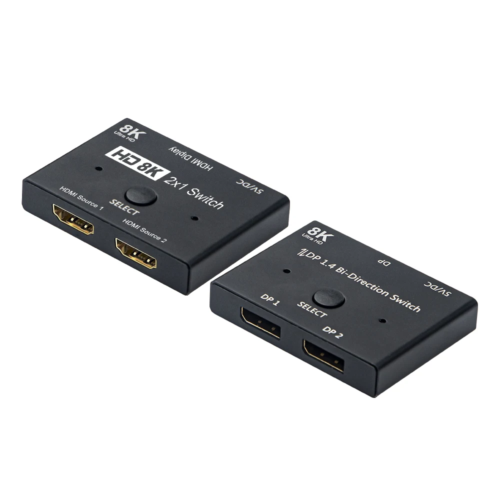 Сплиттер 8K Ultra HD Displayport DP 1 4 в 2out SST/MST Hub @ 30 Гц 4K 144 32 Гбит/с HDR HDMI 2 сплиттер адаптер| |