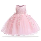 Кружевное платье принцессы для новорожденных, свадьбы, вечевечерние НКИ, крещения, первого года рождения, 2021