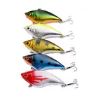 1 шт. Тонущая приманка для зимней рыбалки ВИБ 7 см 15 г погремушка ВИБ жесткая приманка длинный воблер кренкбейт приманка искусственный окунь