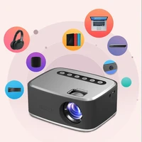 led mini projector 320x240 pixels supports 1080p hdmi compatible usb audio portable home media video player home theater