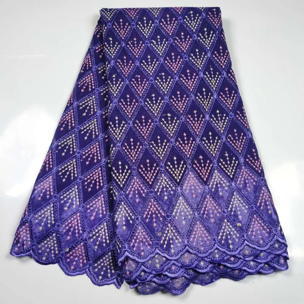 

Newcoming Embroidery cotton Lace Fabric Swiss Voile Lace In Switzerland 2020 New Design African Swiss Voile La SHISFE264