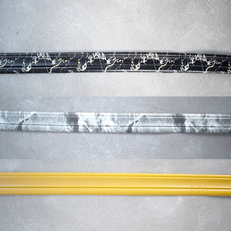 Самоклеящаяся плинтус из пены талия угловая Линия пола настенная наклейка