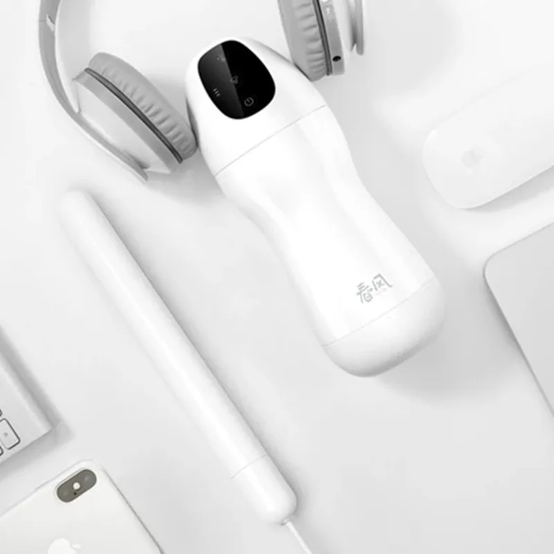 Мужской мастурбатор 18 см USB нагреватель быстрый нагрев 38 градусов умные