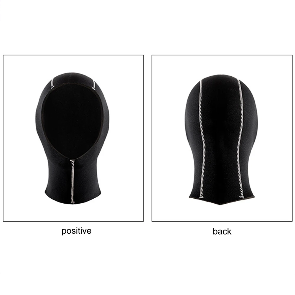 

3/5MM Neoprene Scuba Diving Hood With Shoulder Snorkeling Equipment Hat Cap Winter Swim Warm Wetsuit Spearfishing Dropship