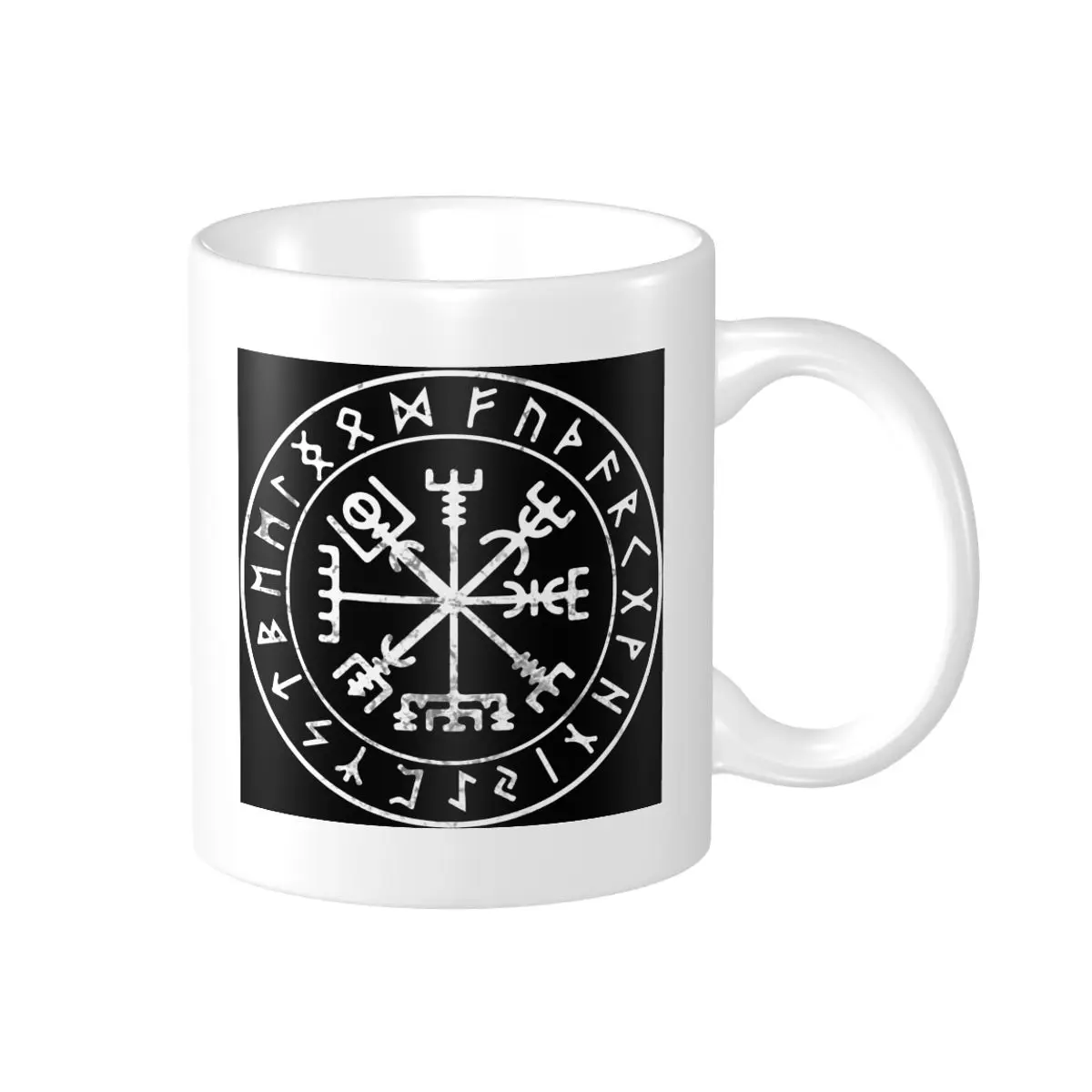 

Promo Viking Compass Vikings Mugs Novelty Cups CUPS Print Humor Graphic R339 multi-function cups
