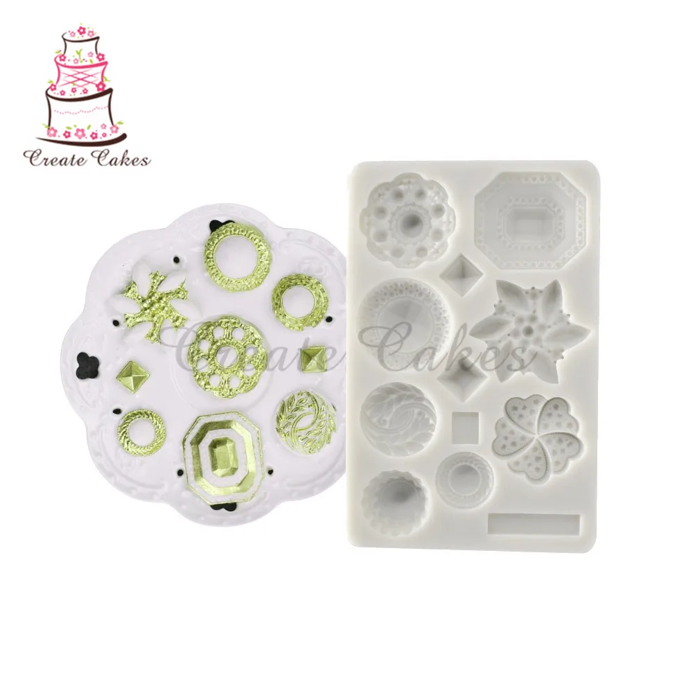 Алмазная силиконовая форма для шоколада инструменты украшения свадебного торта