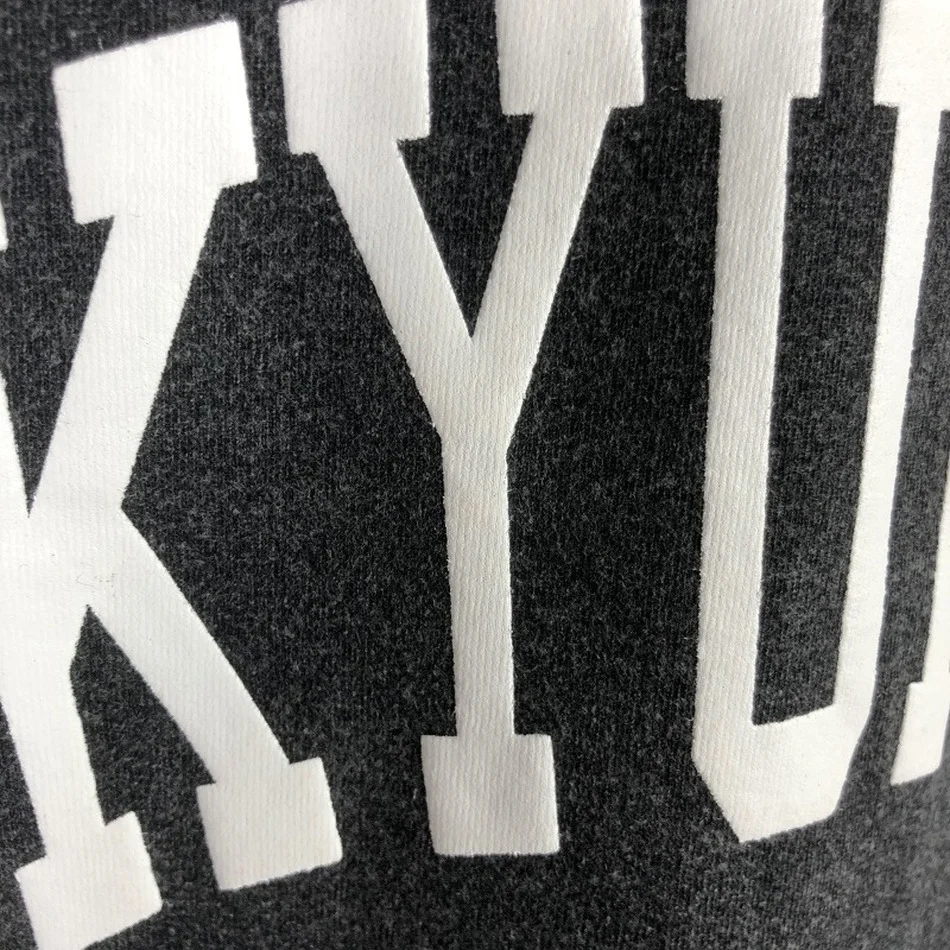 Винтажная Футболка ASKYURSELF с белым логотипом мужская и женская футболка принтом на