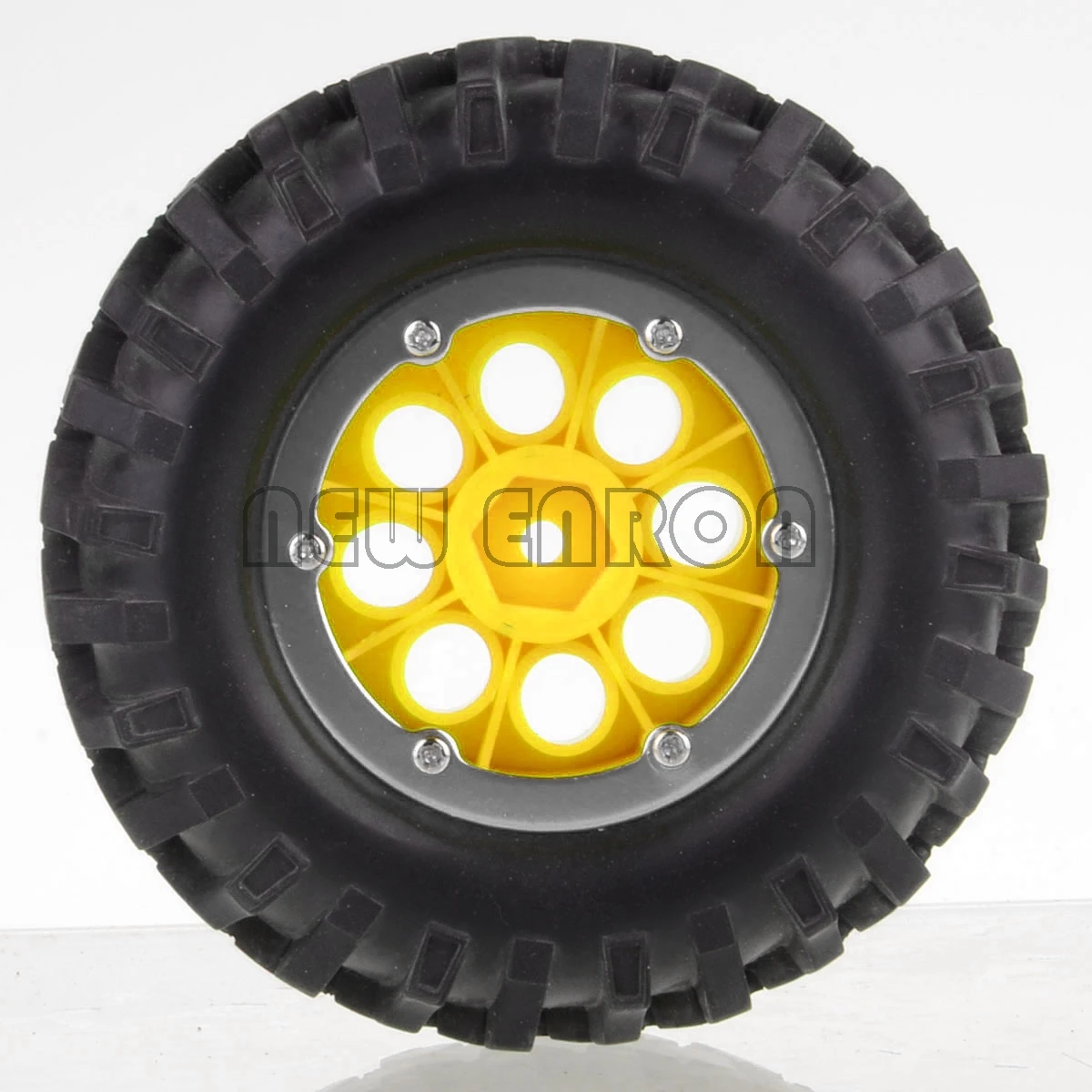 

NEW ENRON 4P 1.9"Beadlock Wheel Rim Hub & 108mm Tyre RC 1:10 Rock Crawler Car SCX10 HSP HPI Axial SCX10 SCX10 II 90046 D90 D110