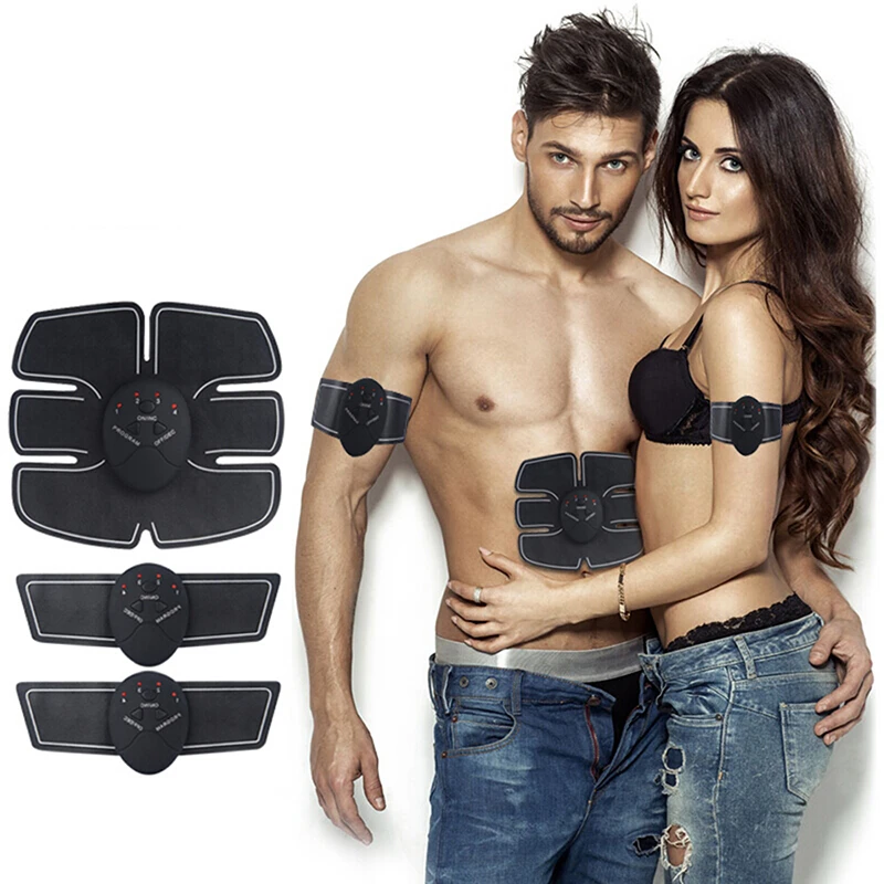 Electric Muscle Hip Trainer Vibrating Exercise Stimulate Machine Fitness Equipment 6 Modes Body Slimming Shaping Workout | Спорт и