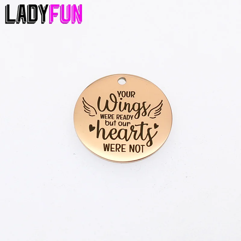 Ваши крылья были готовы но наши сердца не очаровательными. Подвески для подарков.