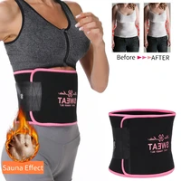 neoprene waist trainer belt sweat waist trimmer slimming corset xtreme belt modeling strap body shaper tummy fajas for men women