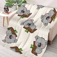 koala throw blanket sherpa blanket bedding soft blankets 70x100 220x240 220x260