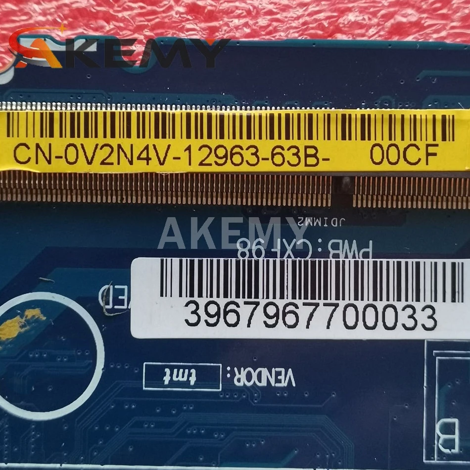 

For DELL Latitude E7470 Laptop Motherboard With SR2EU i3-6100U CPU CN-0V2N4V V2N4V AAZ60 LA-C461P DDR4 100% Tested Fast Ship
