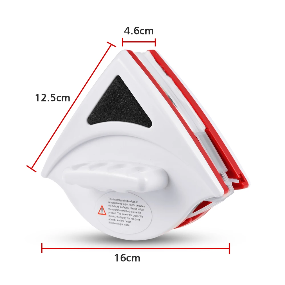 Магнитный стеклоочиститель двусторонняя щетка для мытья окон дома|Чистящие