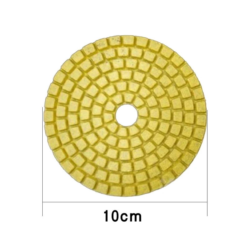 

11Pcs Diamond Polishing Pads 4 Inch Grinder Disc for Granite Marble Concrete Stone