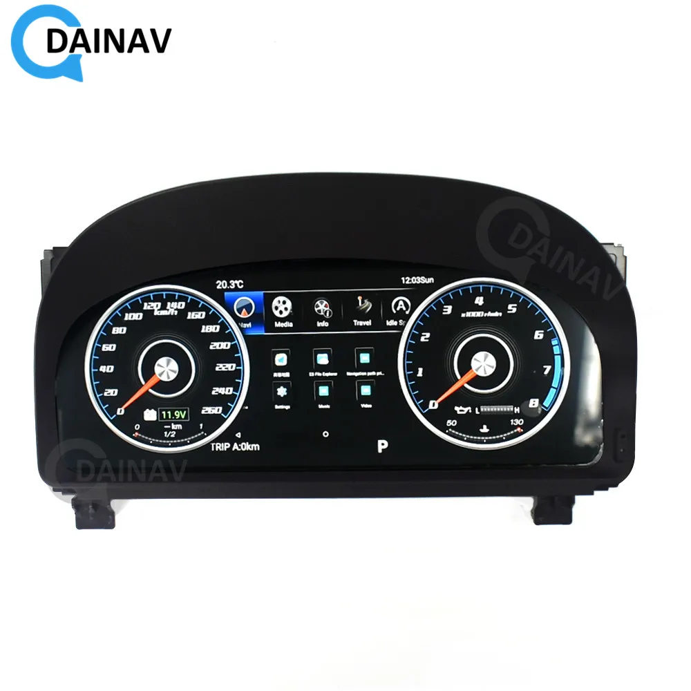 

Android car gps Navigation For Toyota Vellfire Alphard 20 2008-2014 auto LCD Meter instrument dashboard screen Multimedia player