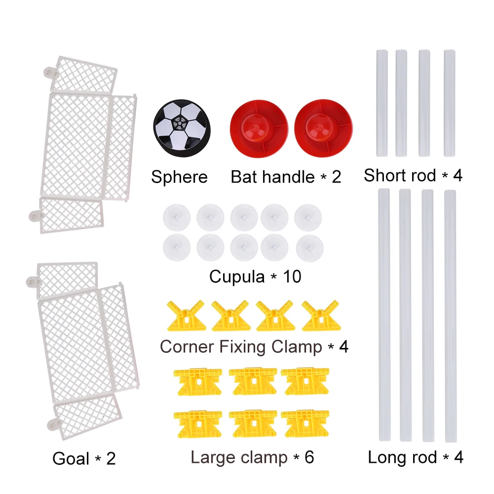 

Floating Football Toys Air Power Soccer Disc Hovering Football Game Light Toy Flashing Ball Toys with Soccer goals Training
