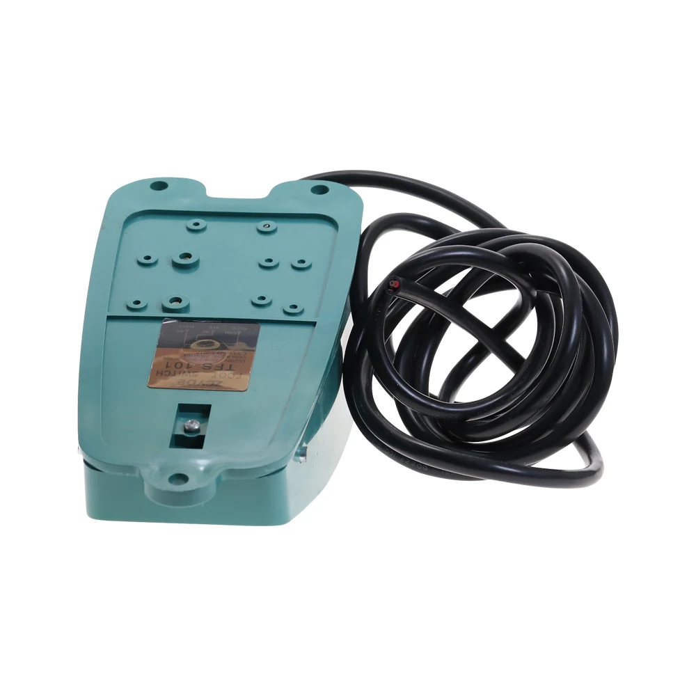 AC 250V 10A SPDT NO NC Нескользящая металлическая моментальная педаль переключения