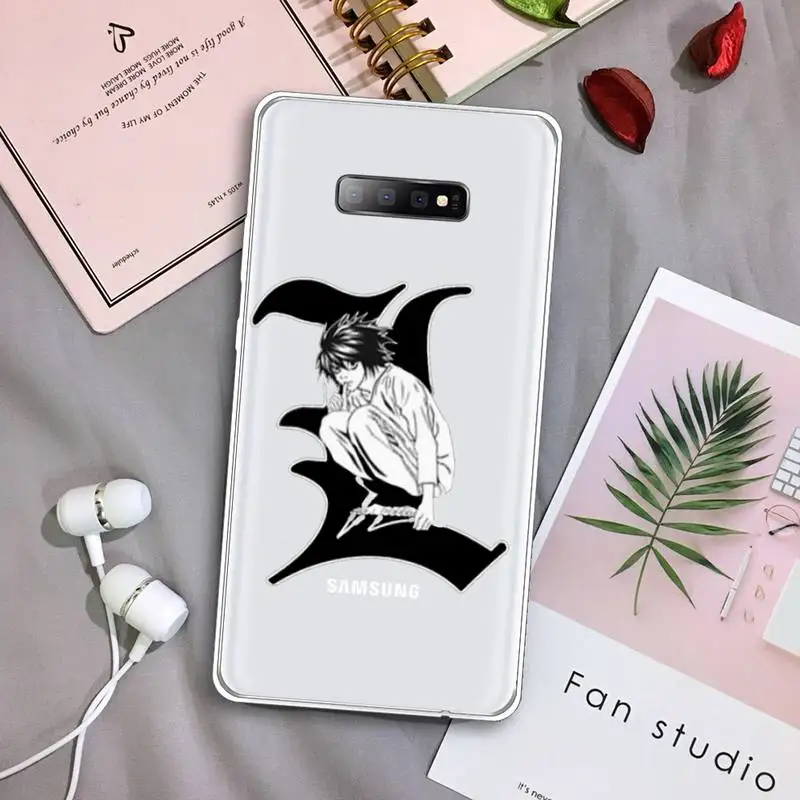 

Death Note Ryuk kirahot anime manga Phone Case Transparent For Samsung Galaxy S A 5 7 8 9 2015 20 edge plus 10 e lite 2019