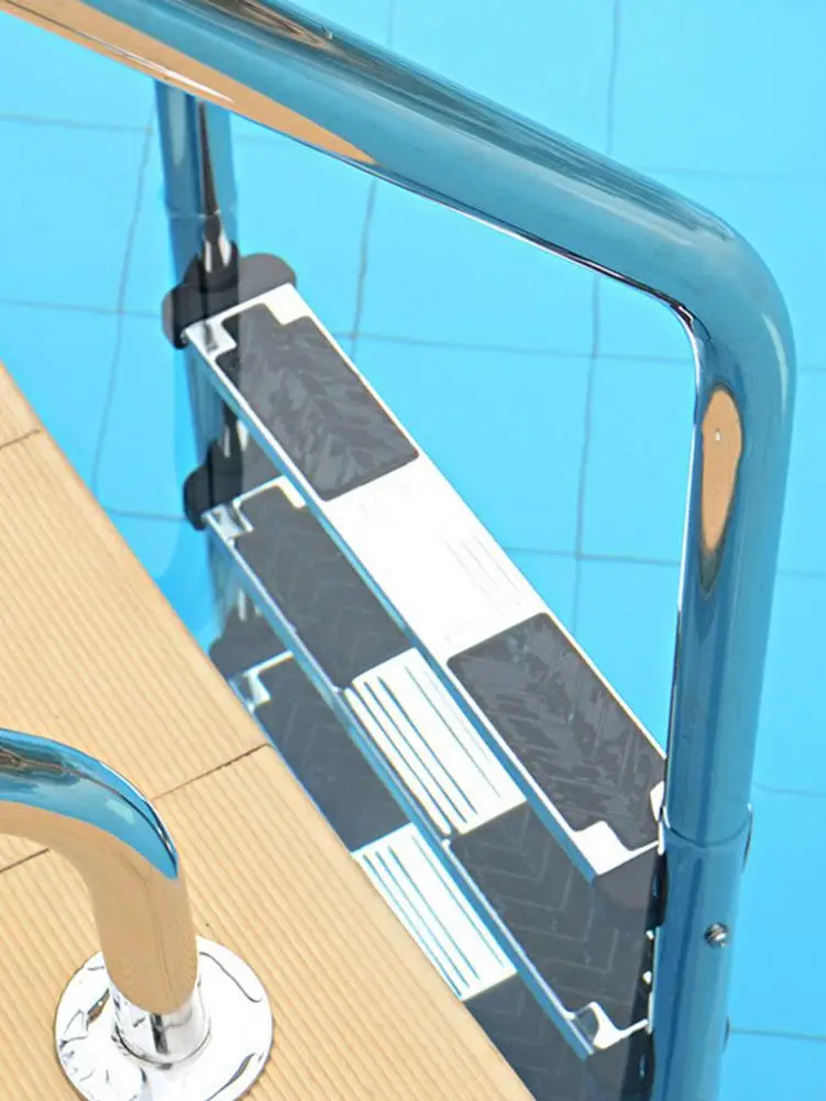 50x7.5x2.5cm Safety Swimming Pool Ladder Pedal Rung Steps Stainless Steel Replacement Anti Slip Ladder Swimming Pool Accessary