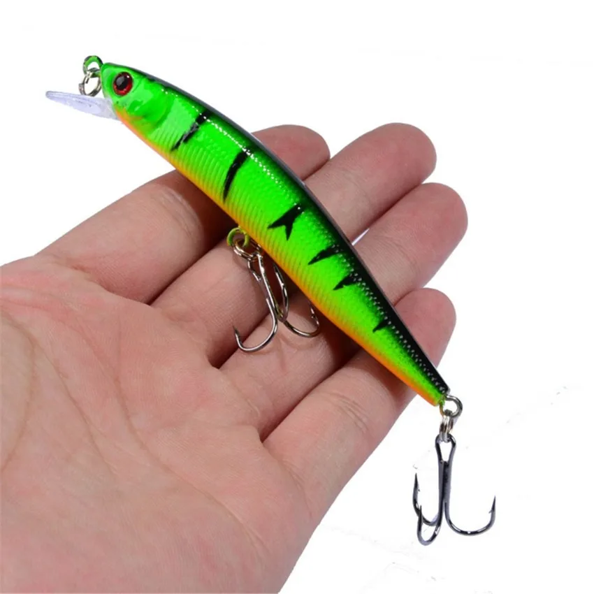 

1pcs 8.2g 10cm Fishing Lures Minnow Wobbler Floating Bass Trolling Artificial Hard Bait Carp Pesca Fishing Tackle Crankbait