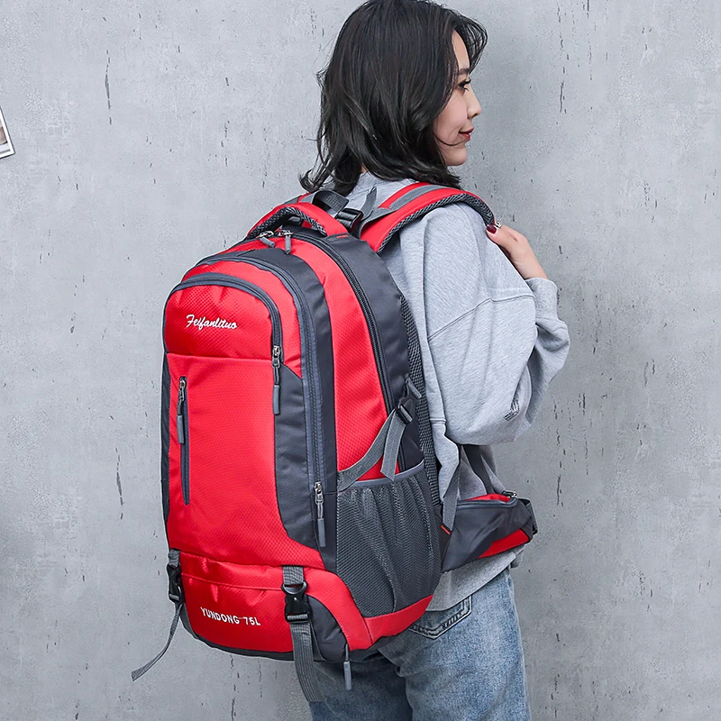 Водонепроницаемый тканевый Мужской Дорожный рюкзак для отдыха Большая