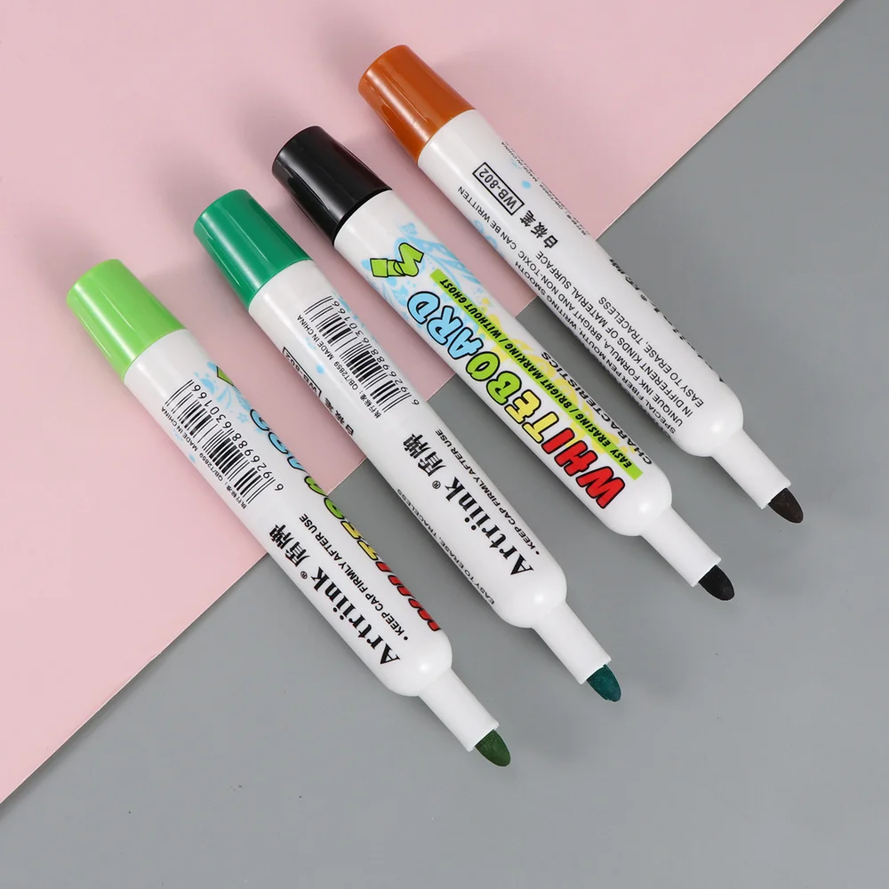 

2 Boxes/24PCS Erasable Marker Pens Whiteboard Pens Writing and Drawing Pens for Whiteboard School Office