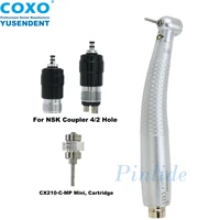 coxo dental self power led high speed turbine mini head handpiece fit nsk qd j coupling cx207 f mpq