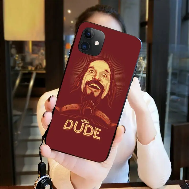 CUTEWANAN большой LEBOWSKI роскошный уникальный чехол для телефона iPhone 11 pro XS MAX 8 7 6 6S Plus X 5S