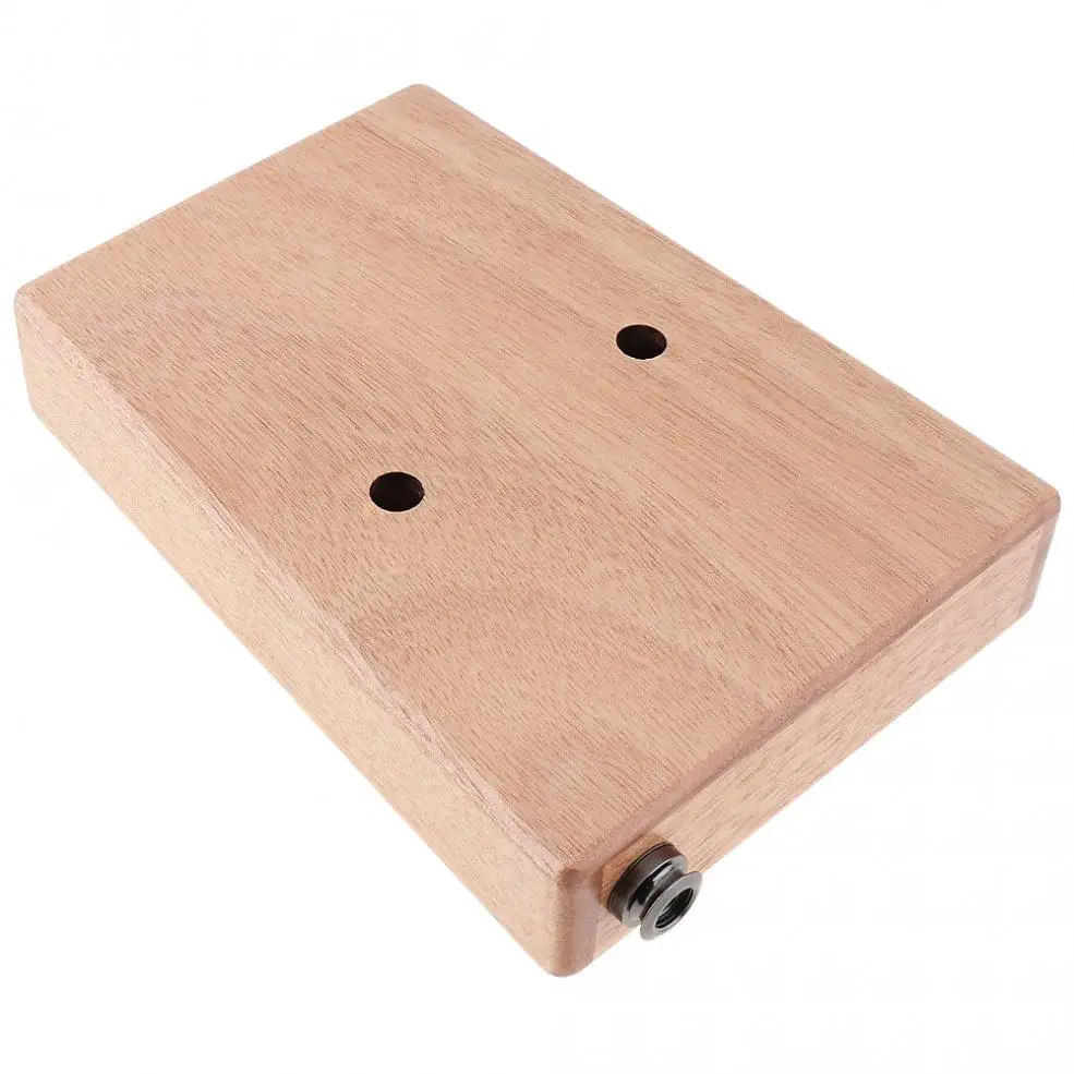 17 клавиш электроакустический калимба твердый красное дерево большой палец