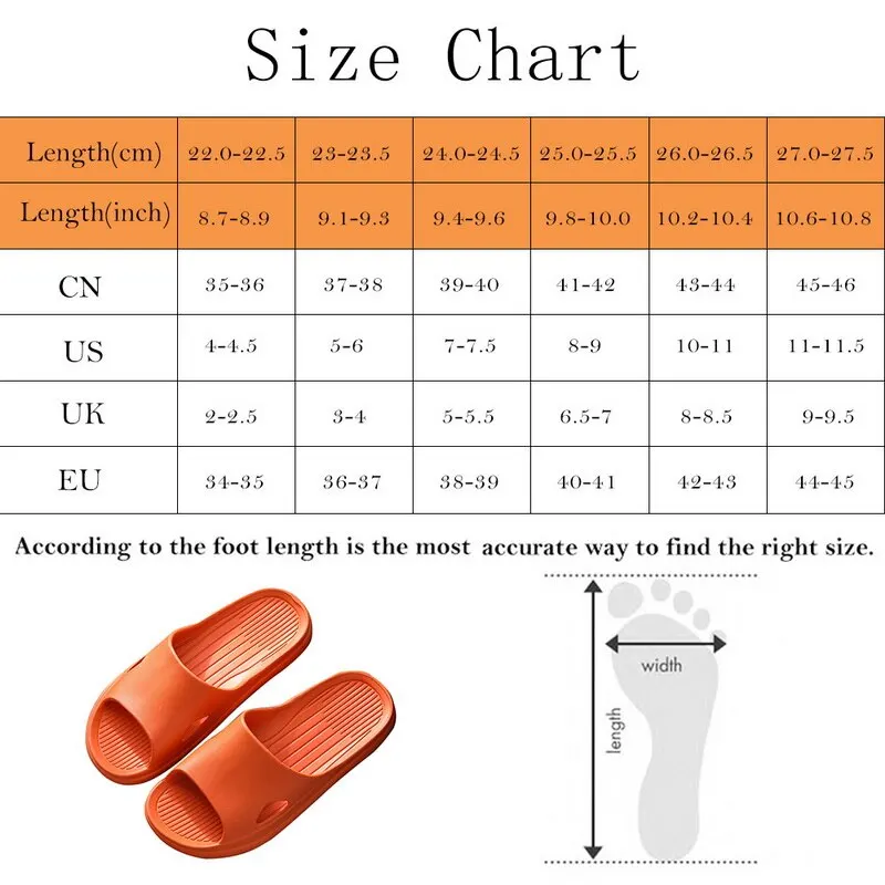 

New Summer Shoes Woman Flat Sandals Men Women Indoor Home Slippers Flip Flops Solid Non-slip Bath Slippers Female Shoes