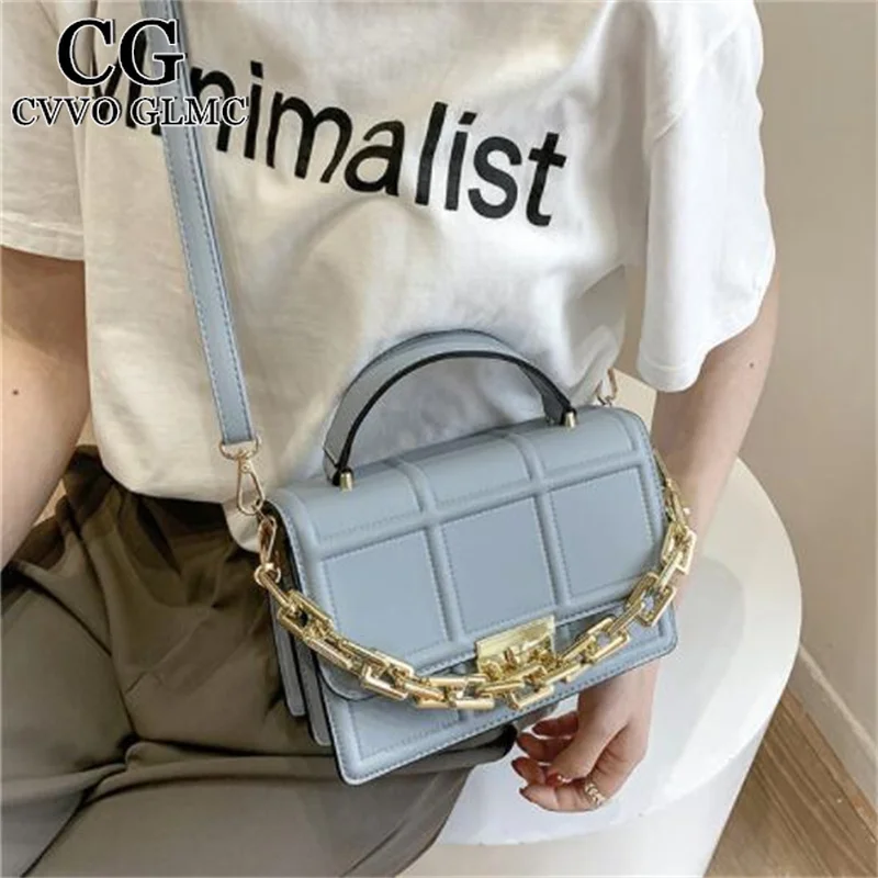 

Cvvo Glmc High Quality Leather Handbag Luxury Brand Single Shoulder Messenger Bags for Woman 2021 New Casual Small