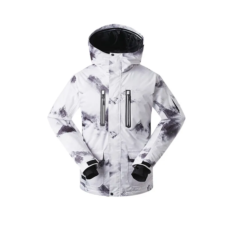 2019 Super Warm Men Ski Jacket Snowboard Clothing Windproof Waterproof Outdoor Sport Wear Male Hooded Winter Coat Thicken | Спорт и