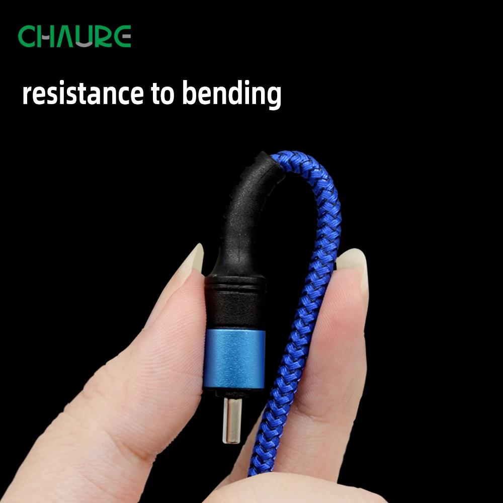 CHAURE 5A usb type C кабель 2 м Синхронизация данных быстрое устройство для зарядки кабель для huawei P20 P20pro Xiaomi кабели для мобильных телефонов