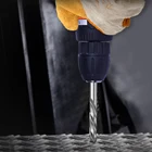 Круглая пила для отверстий, регулируемое сверло, трехгранное сверло, сверла для деревообработки, стекла, керамической плитки, бетонных стен, треугольное сверло