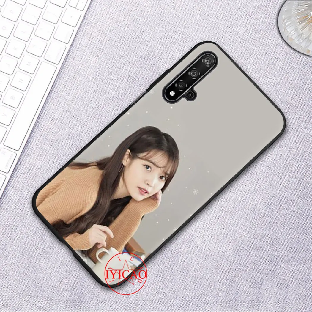 Мягкий чехол kpop iu для Honor 6A 7A 7C 7X 8X 8c 8 9 10 Lite 9X Note 20 Pro View 8A 20S | Мобильные телефоны и