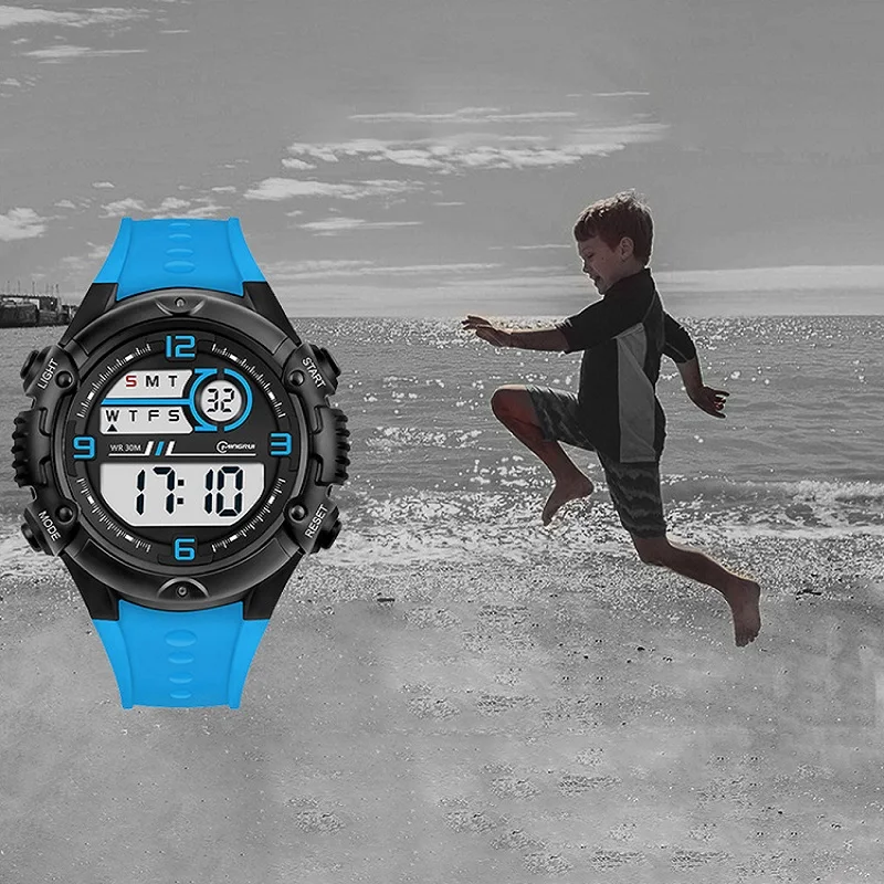 

Children Watch Kids Watches Silicone Strap Waterproof LED Digital Watch For Kid Students Clock Girl Boy Wristwatch Stopwatch LCD