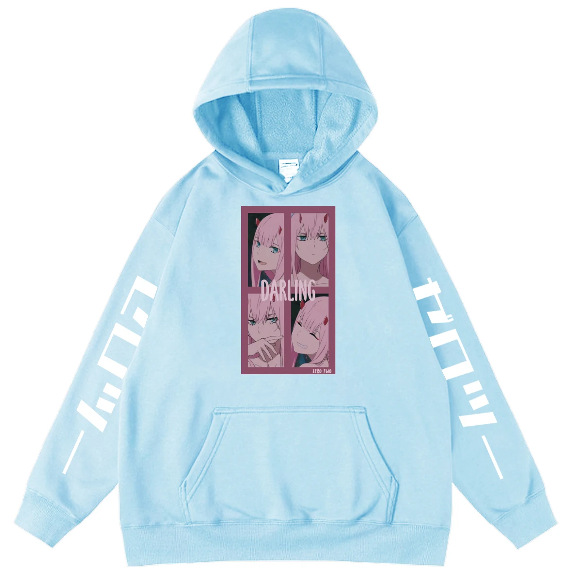 

Autumn 2021 Darling Mens Oversized Hoodies Street Hooded Sweatshirts Hot Sale Unisex Harajuku Cool Long Sleeve Loose Hoodie Tops