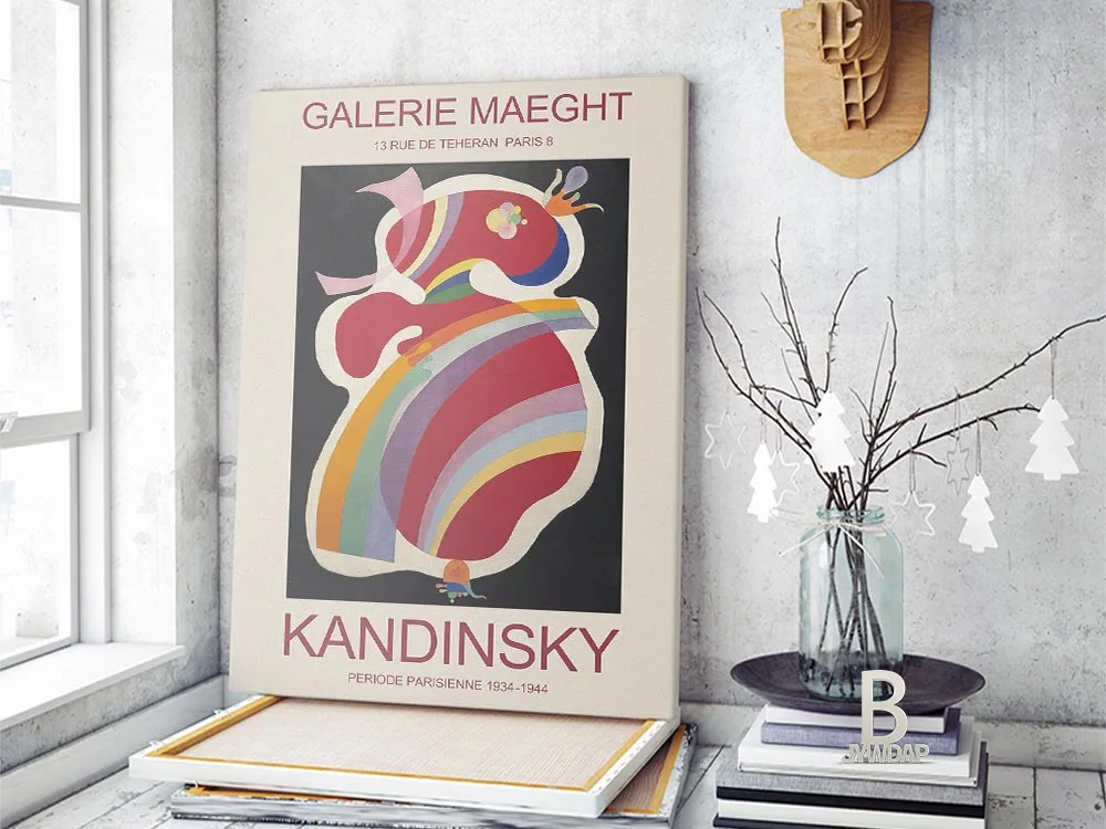 Холст Художественная печать постер художник Wassily Kandinsky геометрический
