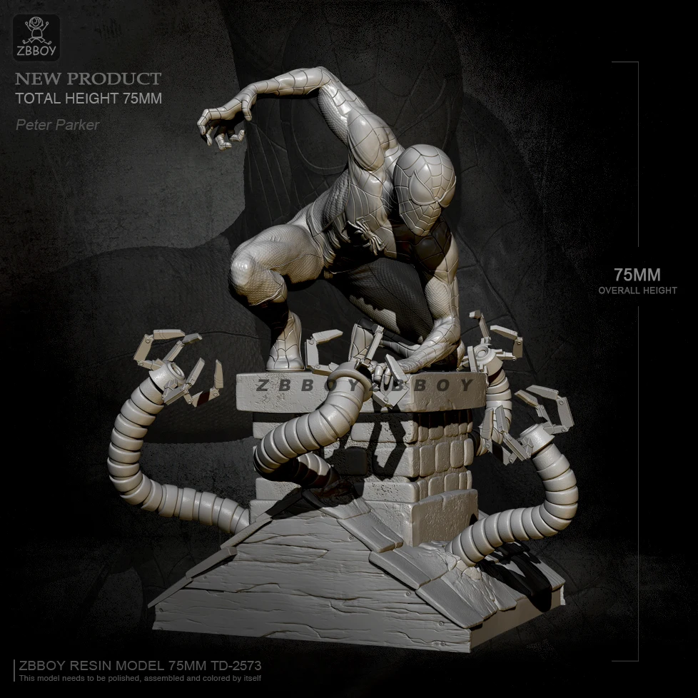 

H75mm 1/24 Resin model kits figure self-assembled TD-2573